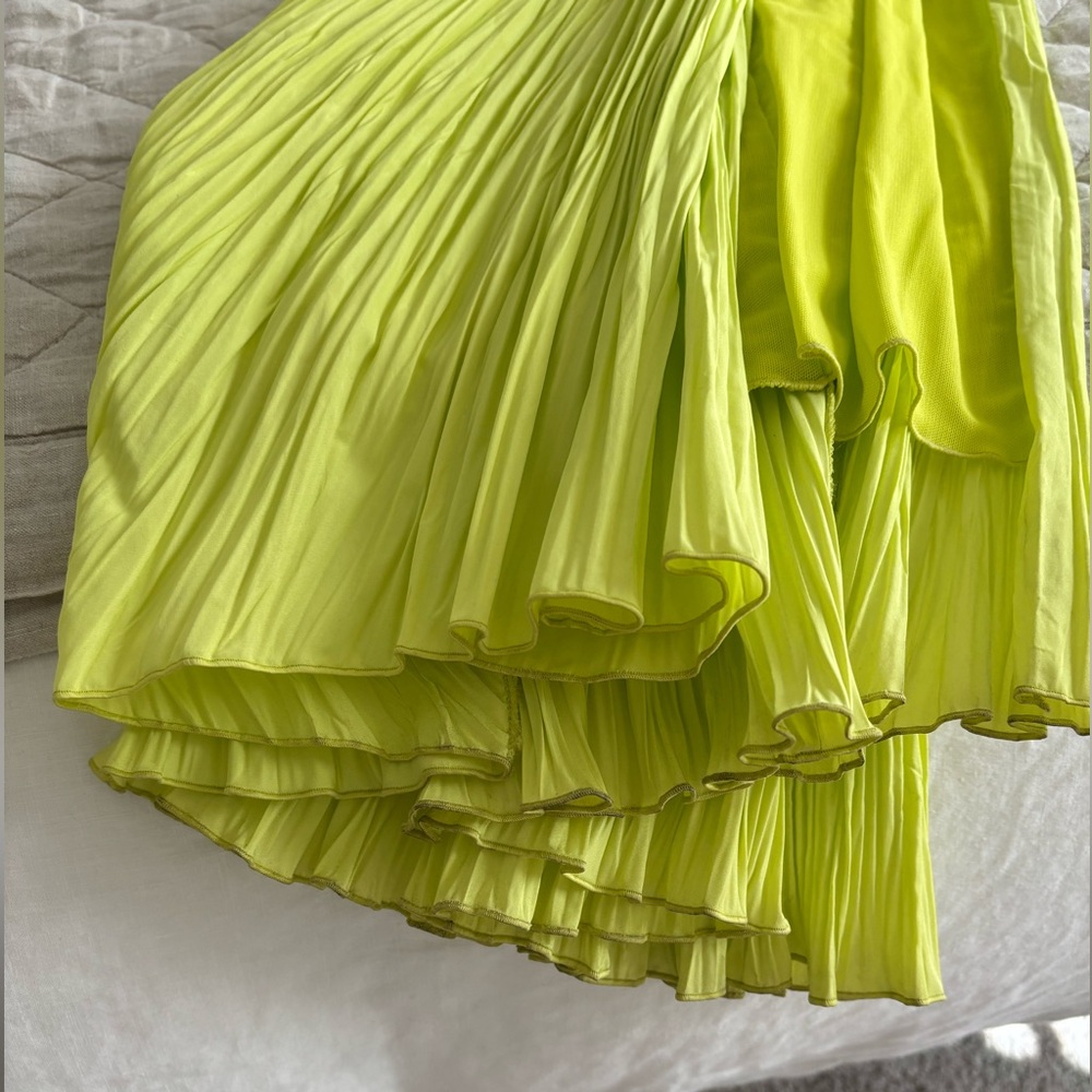 Maria Lucia Hohan Leonie dress in lime size 38/6 - Picture 5 of 7